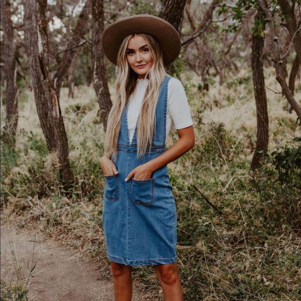 Scottie Denim Jumper - One Loved Babe